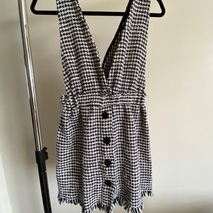 Iconic Zara dress black & white size M